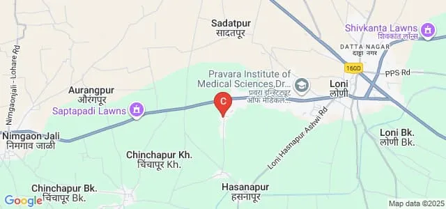 Padmashri Dr Vitthalrao Vikhe Patil Institute of Technology and Engineering Polytechnic, Pravaranagar Map