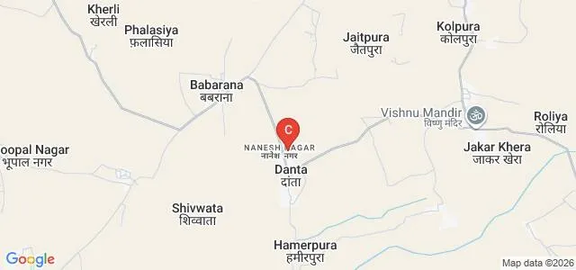 Acharya Shree Nanesh Samta Mahavidyalaya, Chittorgarh Map