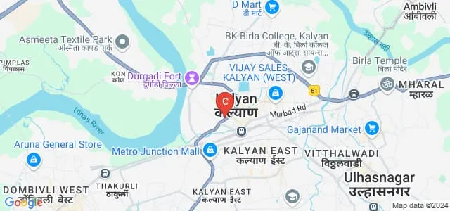 INIFD, Kalyan, Mumbai Map