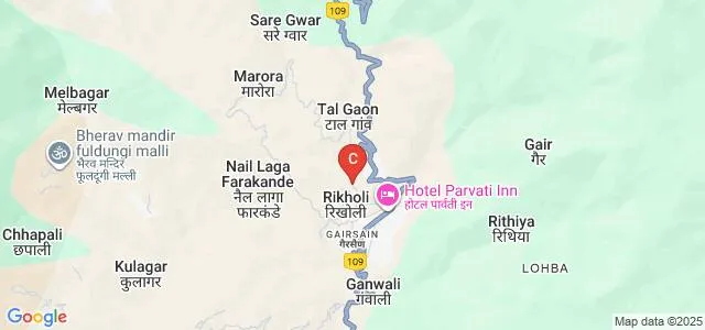 Government Polytechnic, Gairsain Map