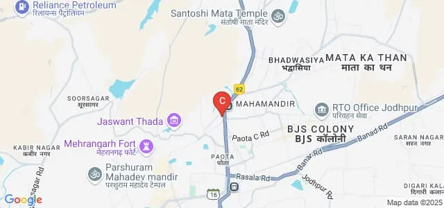 Shri Sumer Mahila PG Mahavidyalaya, Jodhpur Map