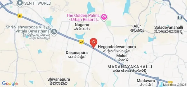 Sri Venkateshwara College of Nursing, Bengaluru Map