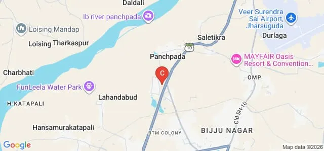 District Institute of Education and Training, Jharsuguda Map