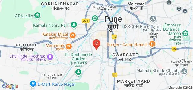 SP Mandali's Tilak College of Education, Pune Map