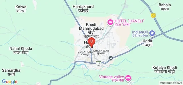 Government Arts and Commerce Post Graduate College, Harda Map