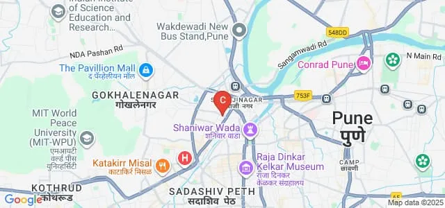 Modern Institute of Business Management, Pune Map