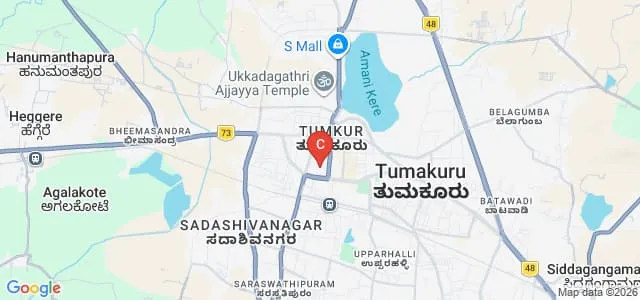 Sri TV Venkataswamy College of Education, Tumkur Map