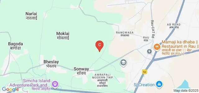 Idyllic Institute of Management, Indore Map
