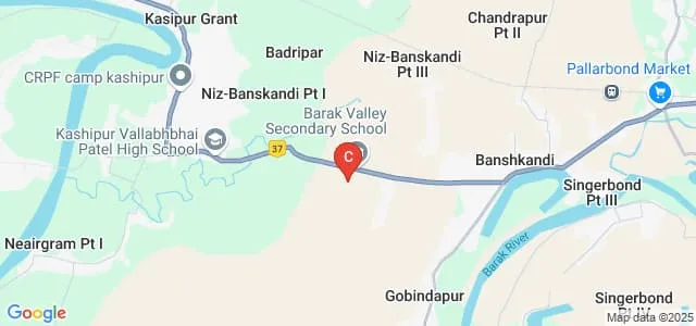Fakhruddin Ali Ahmed Degree College, Cachar Map
