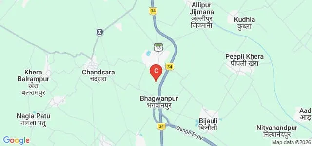 NKBR College of Pharmacy and Research Centre, Meerut Map