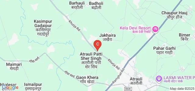 Mahalwar Institute of Technology, Aligarh Map