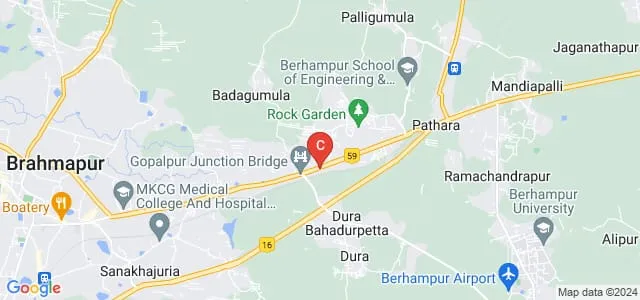 Samrat College, Berhampur Map