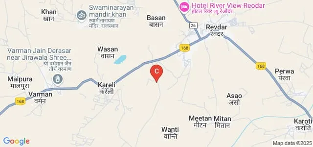 Shrimati Chandrawal Gupta College, Reodar Map