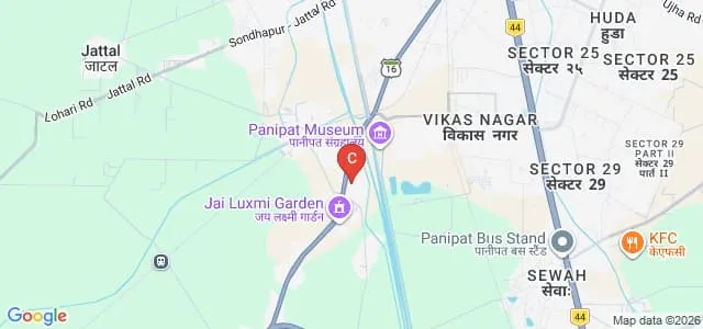 LCRT College of Education, Panipat Map