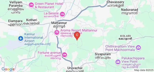 St Thomas College of Engineering and Technology, Mattannur Map