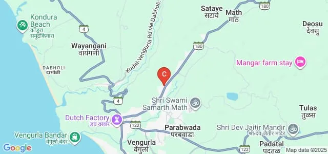 KES Vengurla Homoeopathic Medical College and Hospital, Vengurla Map