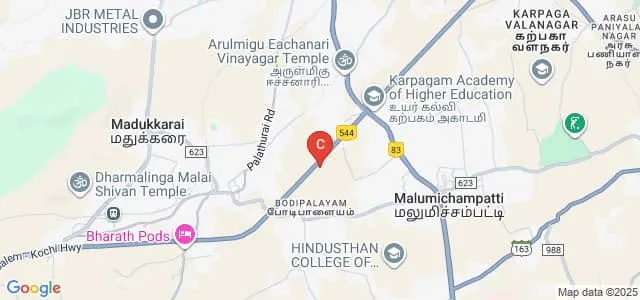 Karpagam Institute of Technology, Coimbatore Map