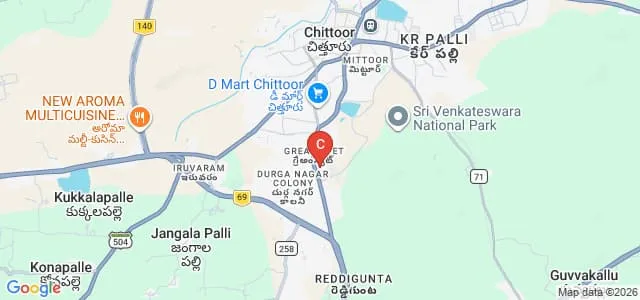 Smt NP Savithramma Government College for Women, Chittoor Map