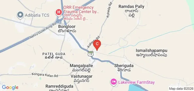 MRM Institute of Management, Ibrahimpatnam Map