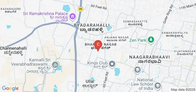 East West Institute of Technology, Bangalore Map