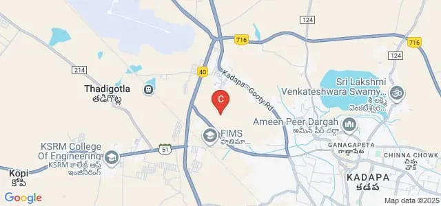 Fathima Institute of Pharmacy, Kadapa Map
