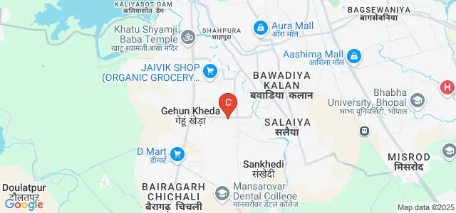 Duke Institute of Management, Bhopal Map