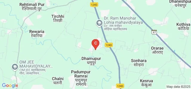 Shri Bhrigu Baba Mahila Mahavidyalaya, Ghazipur Map