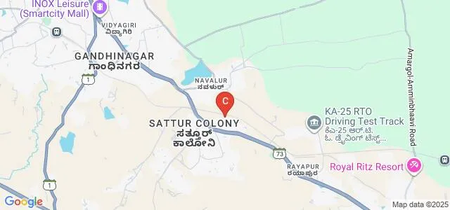 Sri Sathya Sai College of Homoeopathic Medical Science, Dharwad Map