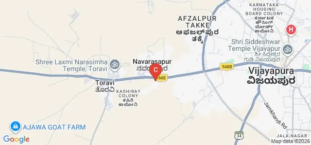 Al-Ameen Medical College, Bijapur Map