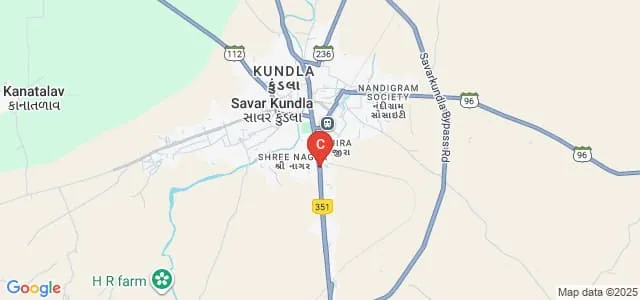 Shree VD Kanakia Arts and MR Sanghavi Commerce College, Amreli Map