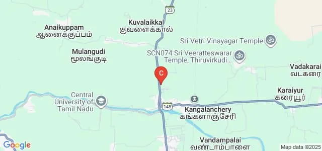 Aarooran Polytechnic College, Tiruvarur Map