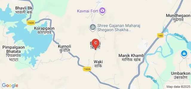 Shree Kapildhara Polytechnic, Waki Map