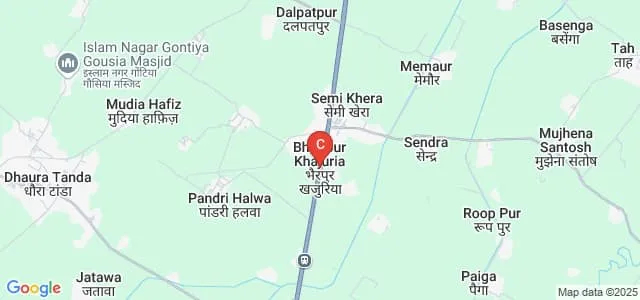 Jamuna Prasad Memorial College, Bareilly Map