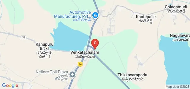 RAOs School of Business and Technology, Nellore Map