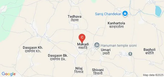 Shyamkishore College of Arts, Commerce and Science, Gondia Map