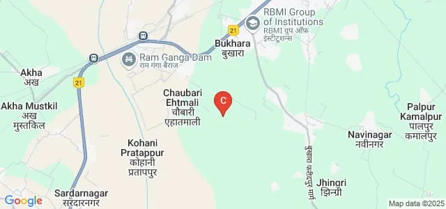Rakshpal Bahadur College of Engineering and Technology, Bareilly Map