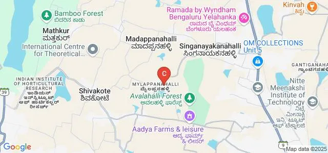Dr NSAM First Grade College, Bengaluru Map