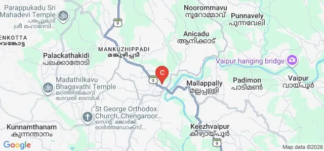 College of Applied Science, Adoor Map