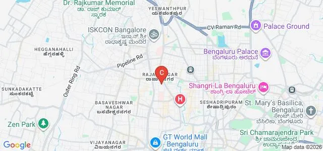 KLE Society's Degree College, Bangalore Map