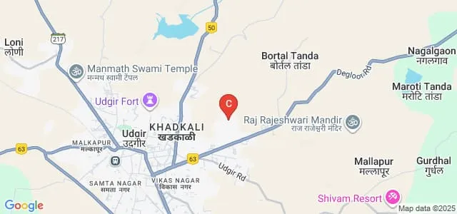 Rajiv Gandhi Polytechnic, Udgir Map