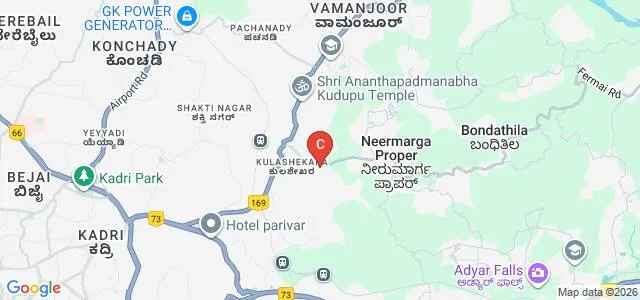 Mangala College of Physiotherapy, Mangaluru Map