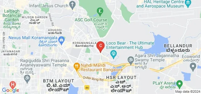 Naseema Institute of Optometry and Research, Bengaluru Map
