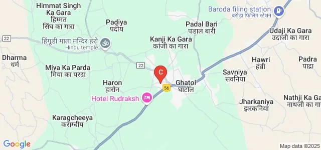 Vivekanand College, Ghatol Map
