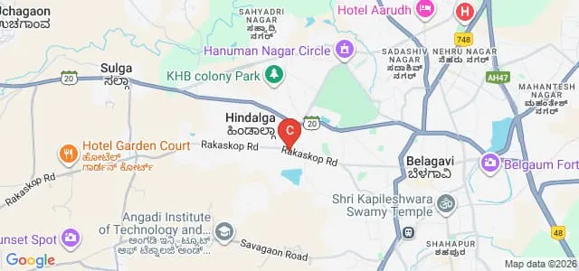 DBAETs SBG Ayurvedic Medical College Hospital, Belagavi Map
