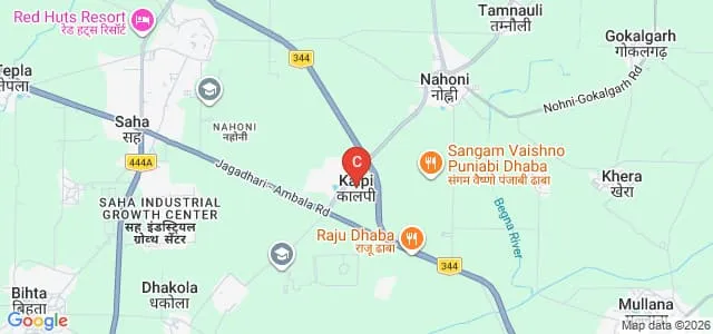 Kalpi Institute of Technology, Ambala Map