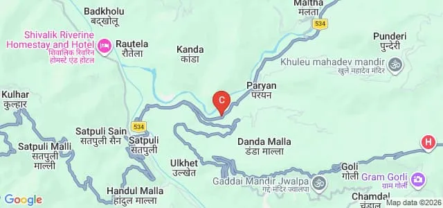 Government Polytechnic Satpuli, Pauri Garhwal Map