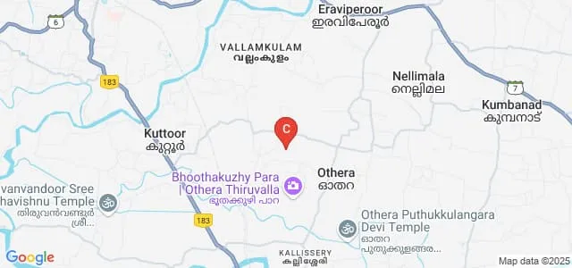 Sree Narayana Arts and Science College, Thiruvalla Map