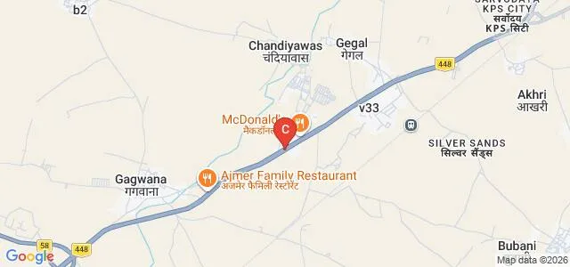 St Wilfreds PG College, Ajmer Map