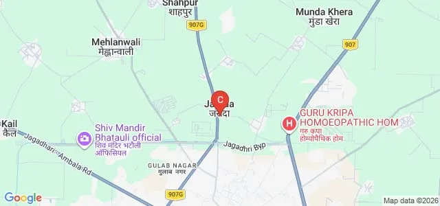 Shaheed Bhagat Singh Polytechnic For Engineering, Yamunanagar Map