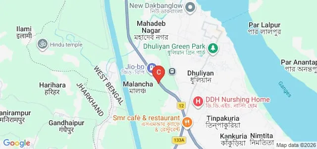 Nur Mohammad Smriti Mahavidyalaya, Malancha Map